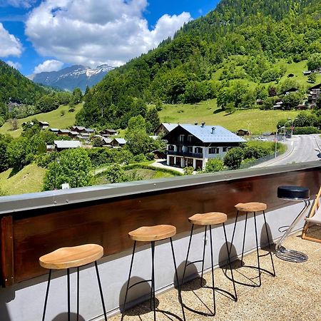 Hotel Le Montblanc Flumet Buitenkant foto