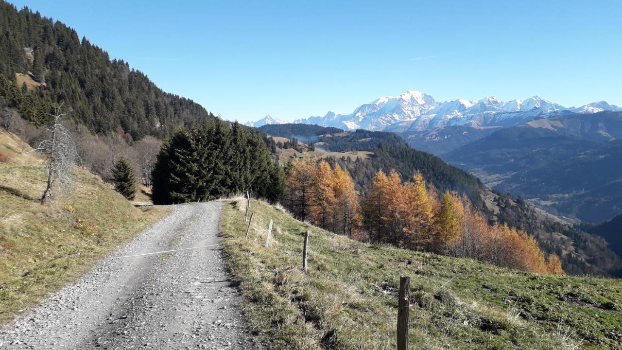 Hotel Le Montblanc Flumet Buitenkant foto