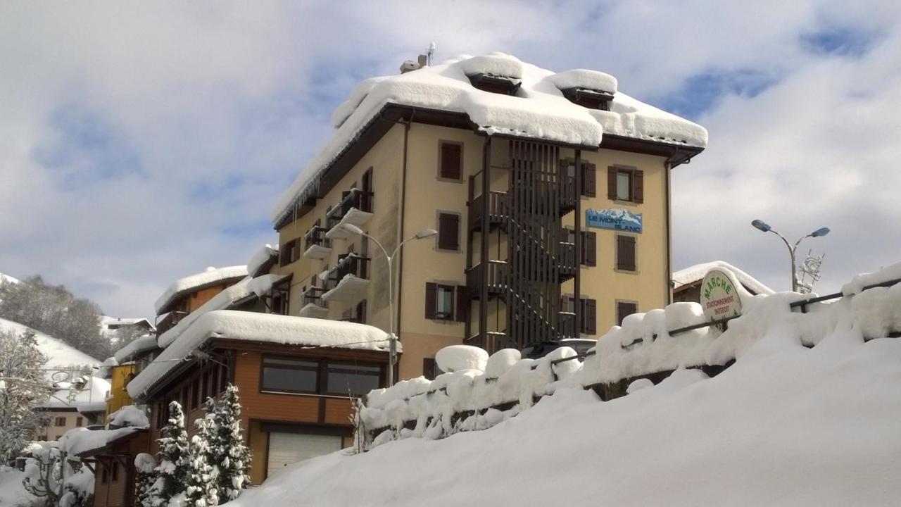 Hotel Le Montblanc Flumet Buitenkant foto