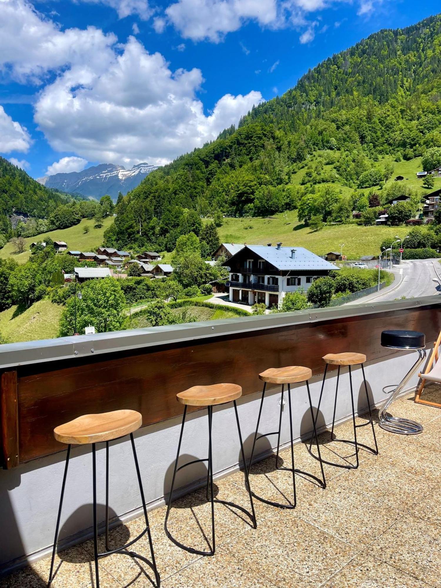 Hotel Le Montblanc Flumet Buitenkant foto