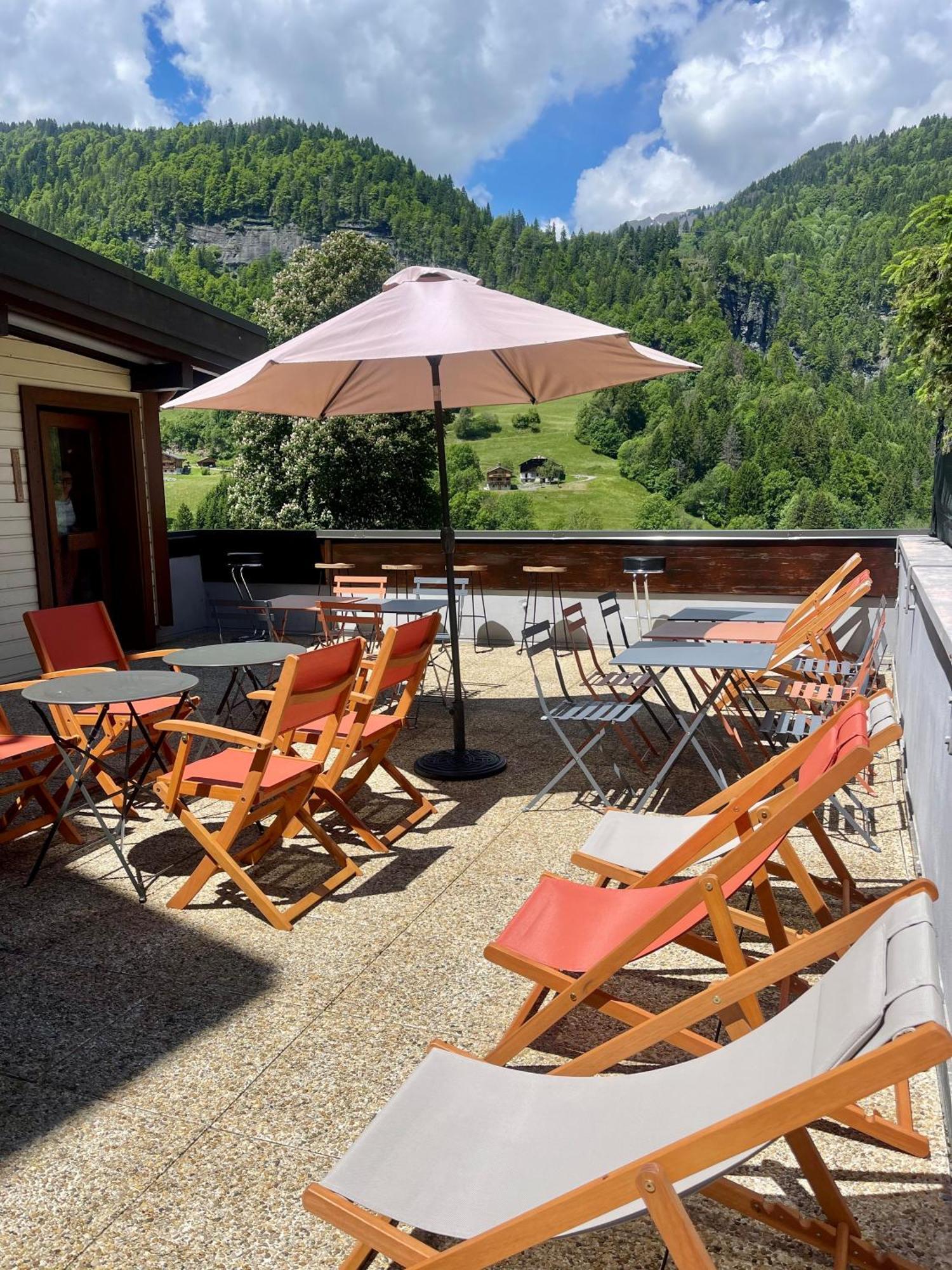 Hotel Le Montblanc Flumet Buitenkant foto
